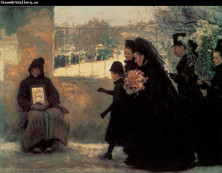 Emile Friant All Saints' Day